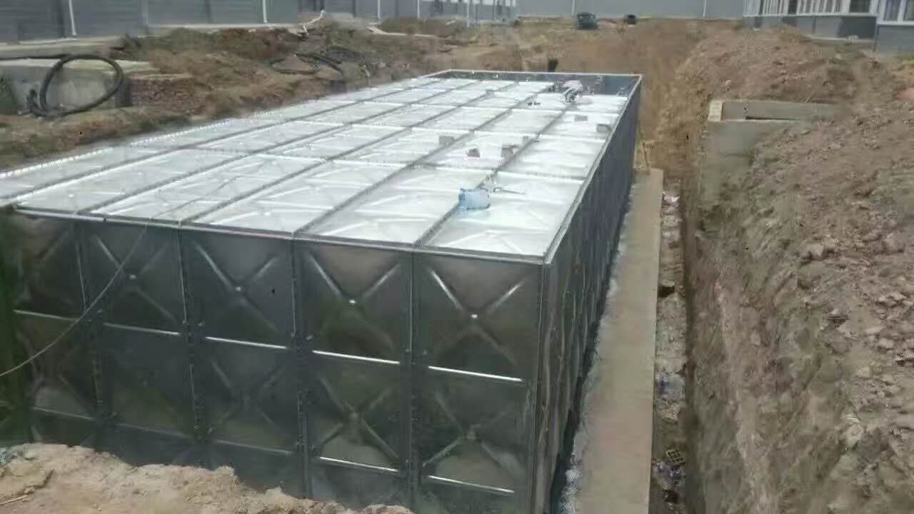 和田热镀锌水箱食品厂工程项目案例